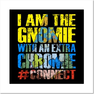 World Down Syndrome Day I Am The Gnomie With Extra Chromie Posters and Art